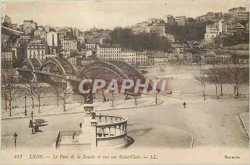 Cartes postales Lyon Le Pont de la Boucle et Vue sur Saint Clair