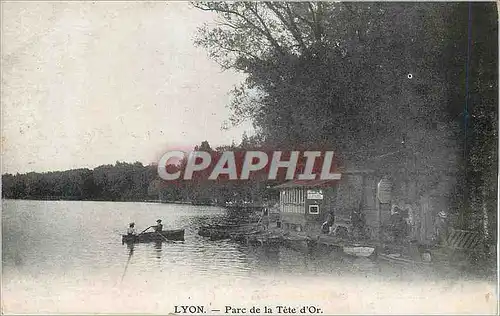 Cartes postales Lyon Parc de la Tete d'Or