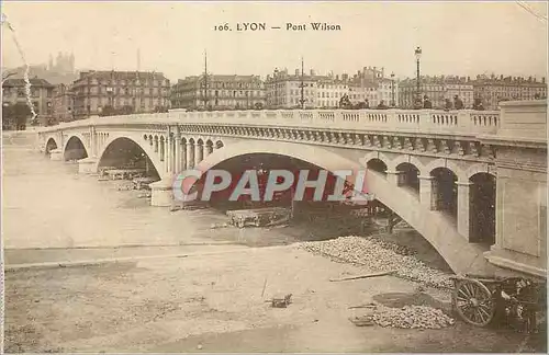 Ansichtskarte AK Lyon Pont Wilson