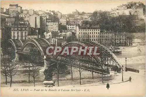 Cartes postales Lyon Pont de la Boucle et Coteau St Clair