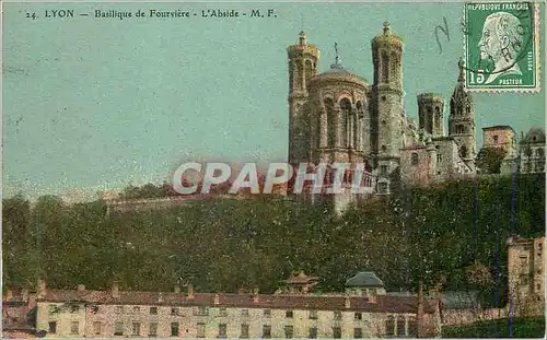 Ansichtskarte AK Lyon Basilique de Fourviere L'Abside