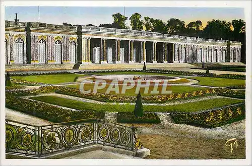 REPRO Versailles Palais du Grand Trianon Le Peristyle et les Jardins