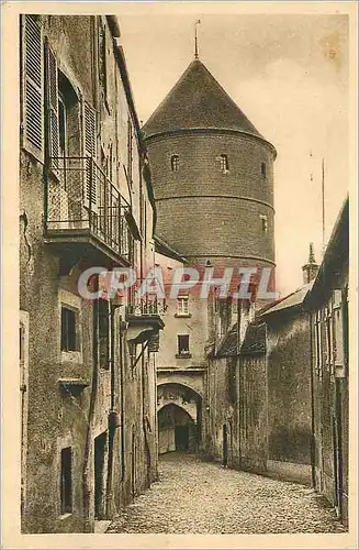 Cartes postales Semur en Auxois (Cote d'Or) L'Escalier de la Vierge