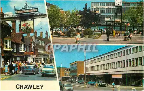 Cartes postales moderne Crawley High Queen's Square The Broadway