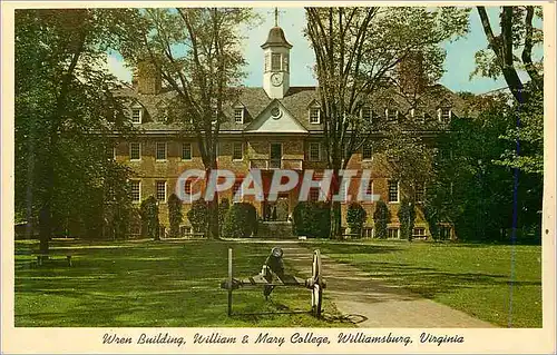 Cartes postales moderne Virginia Wren Building Wiilliam et Mary College