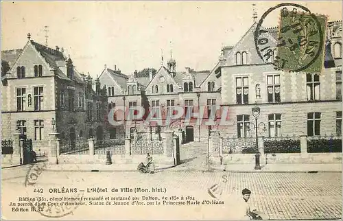 Cartes postales Orleans L'Hotel de Ville (Mon Hist)