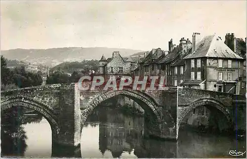 Cartes postales moderne Espalion (Aveyron) Le Vieux Pont sur le Lot