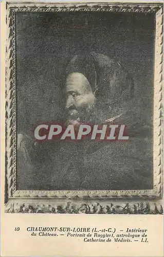Cartes postales Chaumont sur Loire (L et Cher) Interieur du Chateau