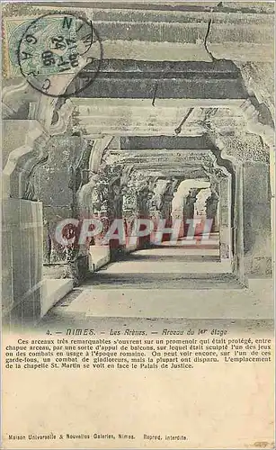 Cartes postales Nimes Les Arenes