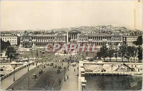 Cartes postales moderne Paris Place et Pont de la Concorde