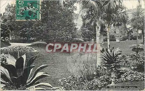 Cartes postales Monte Carlo Les Jardins