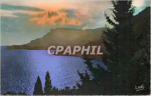 Cartes postales moderne La Principaute de Monaco La Cote d'Azur vue de Roquebrune Cap Martin