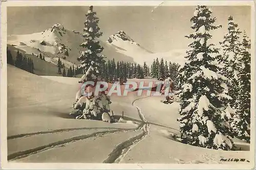 Cartes postales moderne Adelboden Am Hahnenmoospass Regenbolshorn