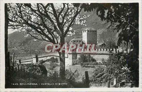 Cartes postales moderne Bellinzona Castello di Svitto