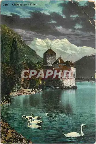 Cartes postales Chateau de Chillon