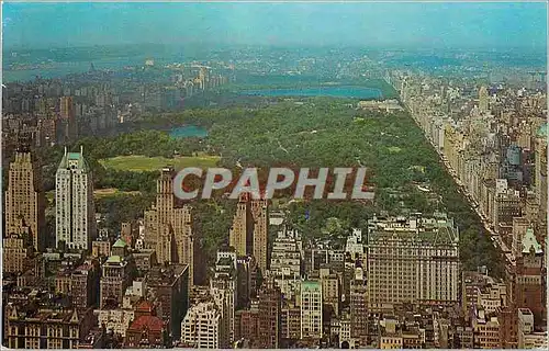 Cartes postales moderne New York City Central Park as seen from the RCA Observatory