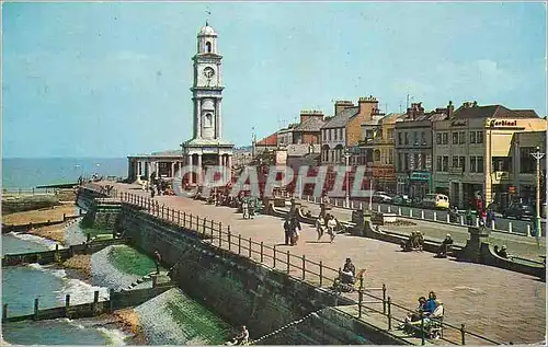 Moderne Karte Clock Tower and Promenade Herne Bay WB