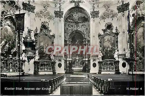 Cartes postales moderne Kloster Ettal Inneres der Kirche