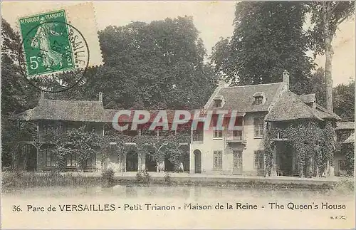 Cartes postales Parc de Versailles Petit Trianon Maison de la Reine