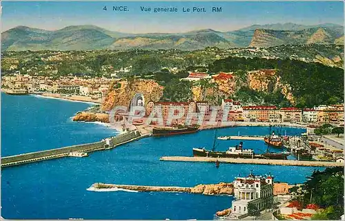 Cartes postales Nice Vue Generale Le Port