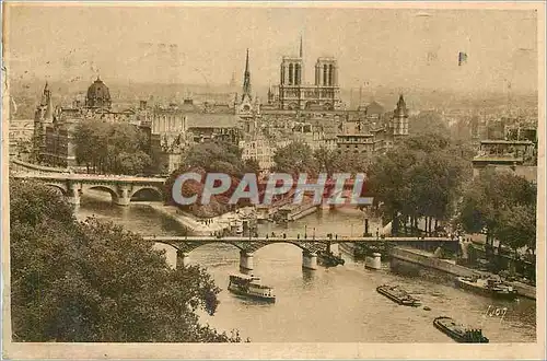 Ansichtskarte AK Paris en Flanant Ile de la Cite