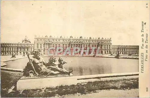 Cartes postales Versailles Vue sur la Terrasse