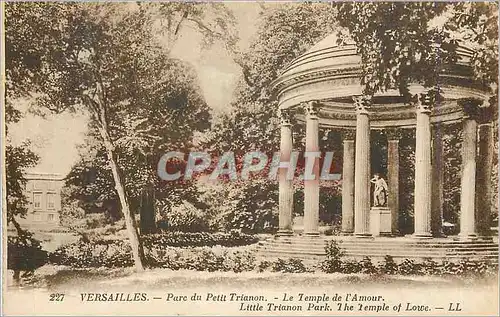Cartes postales Versailles Parc du Petit Trianon Le Temple de l'Amour
