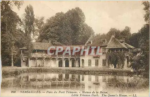 Ansichtskarte AK Versailles Parc du Petit Trianon La Maison de la Reine