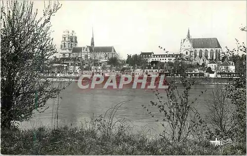 Moderne Karte Orleans (Loire) Les Merveilles du Val de Loire Vue sur la Ville