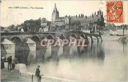 Ansichtskarte AK Gien (Loiret) Vue Generale