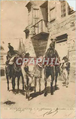 Cartes postales Musee du Louvre Les Oronnances Meissonier