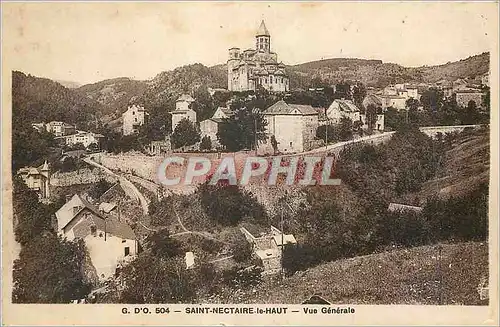 Cartes postales Saint Nectaire le Haut Vue Generale