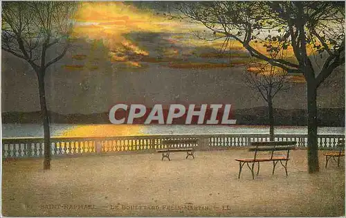 Cartes postales Saint Raphael Le Boulevard Felix Martin
