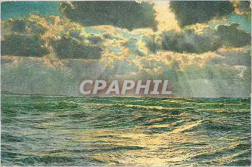 Cartes postales Biarritz Effet de Nuages sur le Golfe de Gascogne
