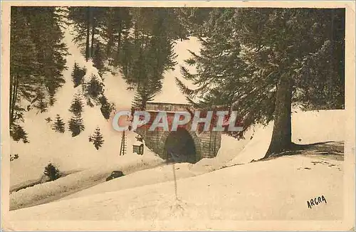 Cartes postales Le Lioran (Cantal) 1153 m Le Tunnel