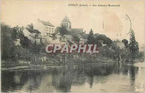 Cartes postales Checy (Loiret) Les Courties Boulerard