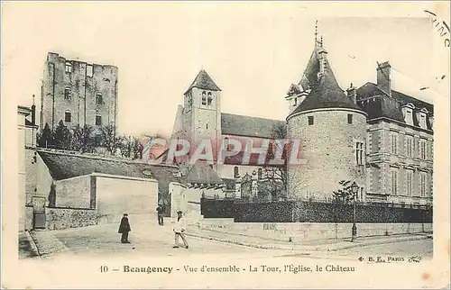Ansichtskarte AK Beaugency Vue d'Ensemble La Tour L'Eglise Le Chateau