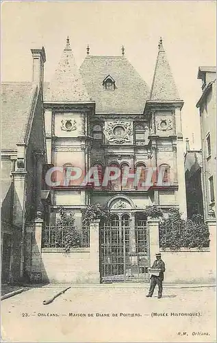 Cartes postales Orleans Maison de Diane de Poitiers (Musee Historique)