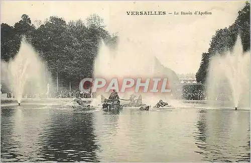 Ansichtskarte AK Versailles Le Bassin d'Apollon