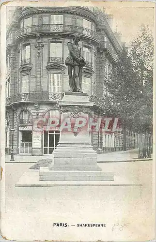 Cartes postales Paris Shakespeare