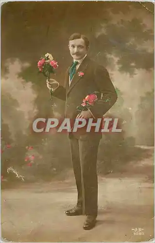 Cartes postales Homme