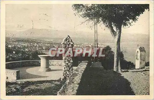 Cartes postales moderne Cap d'Antibes La Table d'Orientation a Notre Dame de la Garoupe