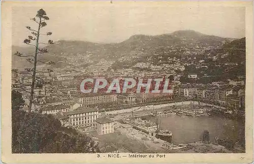 Cartes postales Nice Interieur du Port