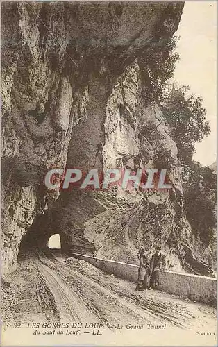 Cartes postales Les Gorges du Loup Le Grand Tunnel du Saut du Loup