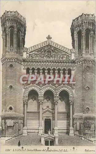 Cartes postales Lyon Notre Dame de Fourviere