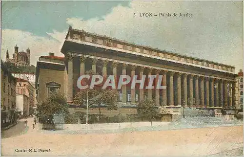 Cartes postales Lyon Palais de Justice