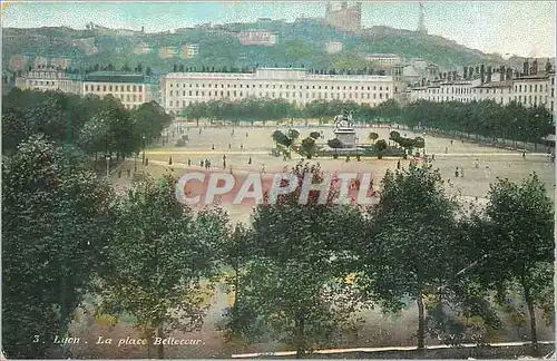 Cartes postales Lyon Place Bellecour