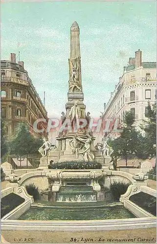 Cartes postales Lyon Le Monument Carnot