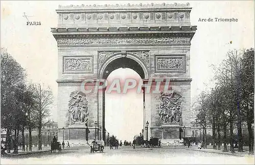 Cartes postales Paris Arc de Triomphe