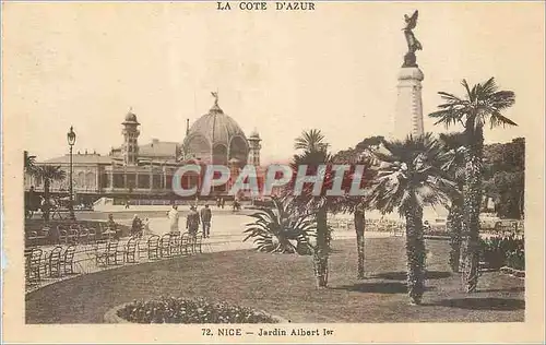 Cartes postales Nice Cote d'Azur Jardin Albert 1er